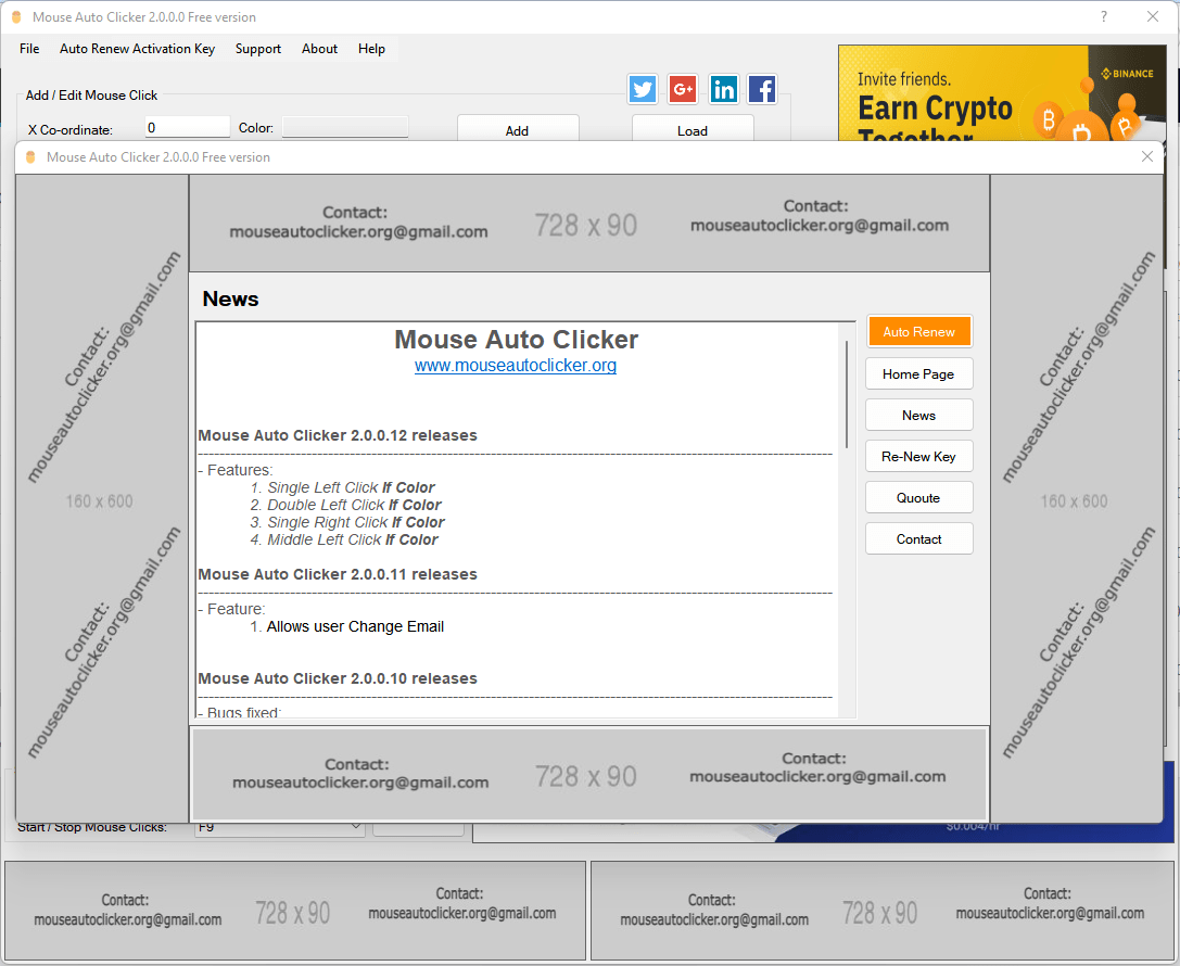 Auto Clicker - autoclicker.org – Aplacaidean Microsoft